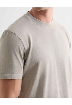 Camiseta  Para Hombre Manga Corta Cuello Redondo Color Arena Marca Seven Seven #45092713