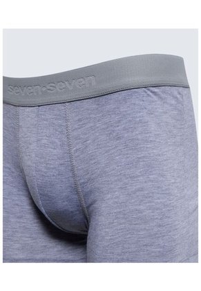 Boxer Para Hombre Fleat Seamer Corto Color Gris  Marca Seven Seven #45000369