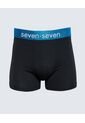 Pack X 3 Bóxer Corto X3 Para Hombre Negro Seven Seven de Seven Seven