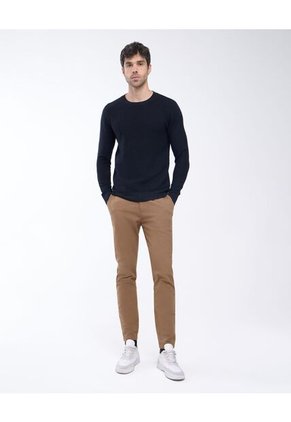 Saco Para Hombre Cuello Redondo Color Negro Marca Seven Seven #45330222