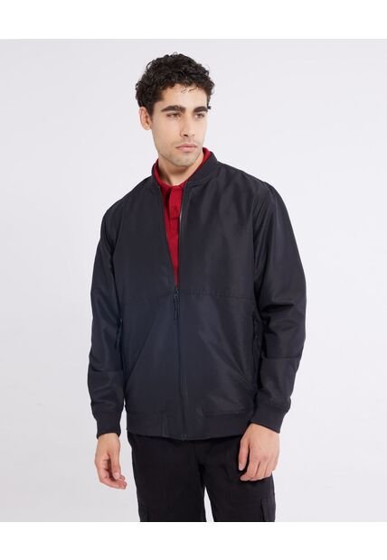 Chaqueta Para Hombre Bomber Color Negro Marca Seven Seven #45080397