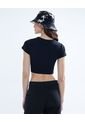 Camiseta Para Mujer Manga Corta Color Negro Marca Seven Seven #28095904 de Seven Seven