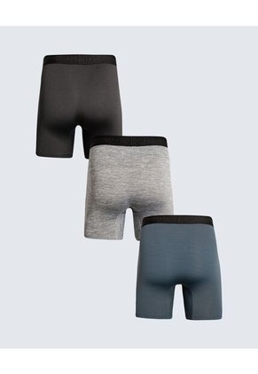 Boxer Para Hombre Fleat Seamer Medio Color Gris Oscuro Marca Seven Seven #45000349