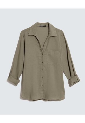 Blusa Para Mujer Manga Larga Color Verde Marca Seven Seven #28124019