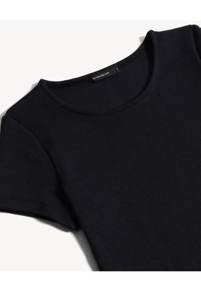 Vestido Para Mujer M/C Medio Color Negro Marca Seven Seven #28177633