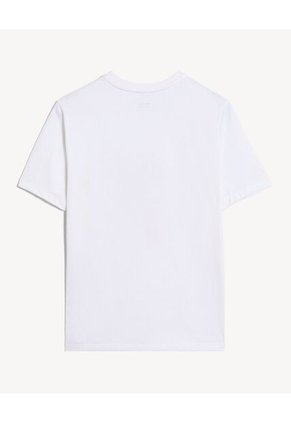 Camiseta Para Mujer Manga Corta Cuello Redondo Color Blanco Marca Seven Seven #28097543