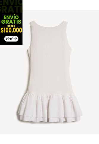 Vestido Para Mujer M/Sisa Corto Color Crudo Marca Seven Seven #28171466 Seven Seven