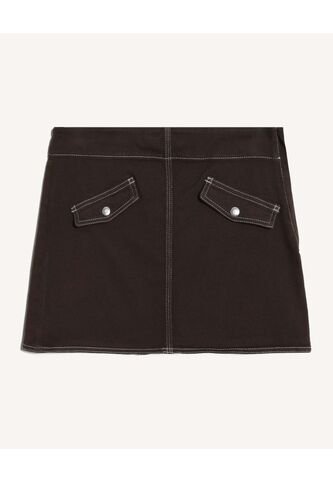 Falda  Para Mujer Corto Color Azul Marca Seven Seven #28140968 Seven Seven