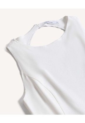 Blusa  Para Mujer Manga Sisa Color Marfil Marca Seven Seven #28128284