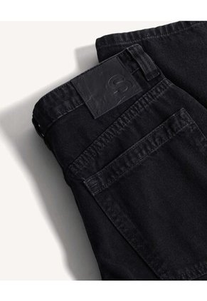 Jean  Para Mujer Barrel Color Negro Marca Seven Seven #28161011