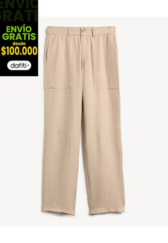 Pantalón Para Hombre Moda Color Arena Marca Seven Seven #45071206 Seven Seven