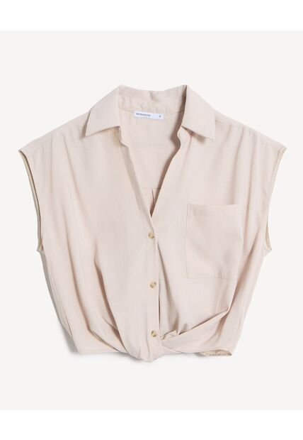 Blusa  Para Mujer Manga Corta Color Rosa Marca Seven Seven #28124162