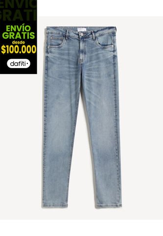 Jean Para Hombre Slim Color Azul Marca Seven Seven #45160628 Seven Seven