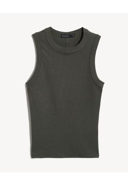 Camiseta  Para Mujer Manga Sisa Tank Top Color Verde Marca Seven Seven #28097573