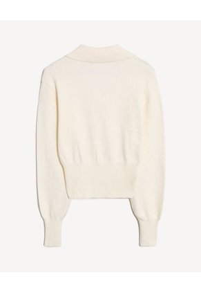 Saco  Para Mujer Cuello Redondo Color Beige Marca Seven Seven #28330696