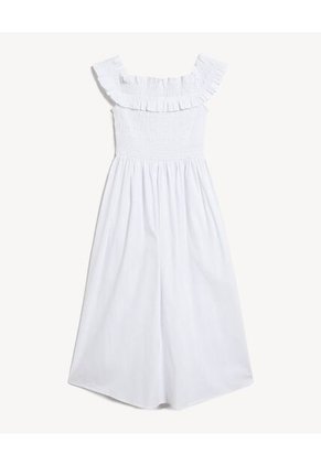 Vestido Para Mujer M/Sisa Medio Color Blanco Marca Seven Seven #28171528