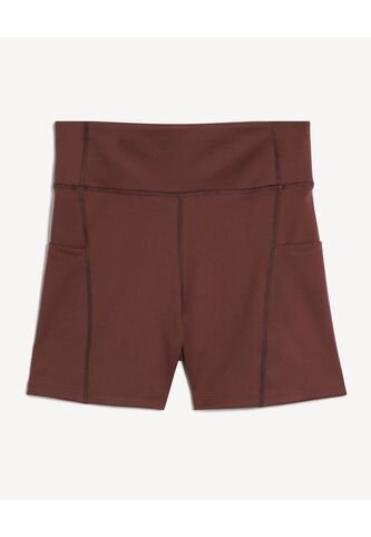 Short  Para Mujer Multiusos Punto Color Café Marca Seven Seven #28191122 Seven Seven