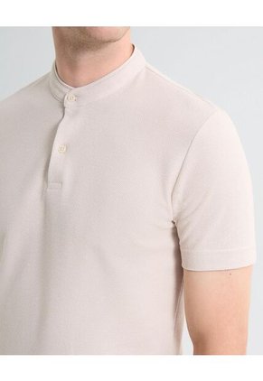 Polo Para Hombre Cuello Mao  Color Piel Marca Seven Seven #45110878