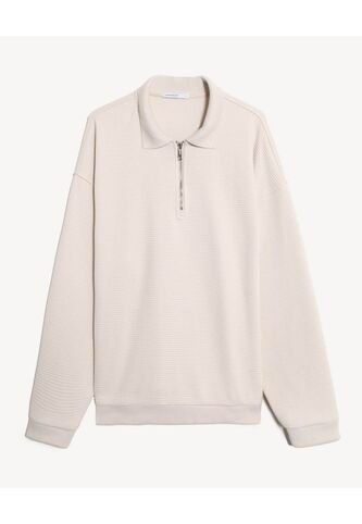 Buzo  Para Hombre Zipper Color Taupe Marca Seven Seven #45060731 Seven Seven