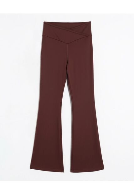 Leggins  Para Mujer Largo Color Vino Marca Seven Seven #28230618