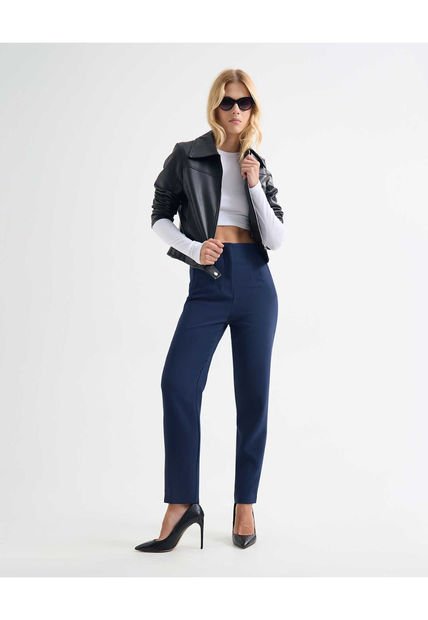 Pantalon Para Mujer  Color Azul Oscuro Marca Seven Seven #28071820