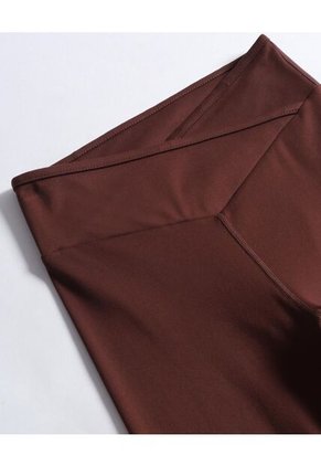 Leggins  Para Mujer Largo Color Vino Marca Seven Seven #28230618