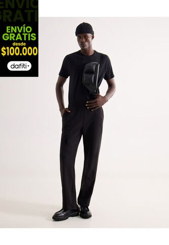 Pantalón Para Hombre Jogger Color Negro Marca Seven Seven #45071172 Seven Seven