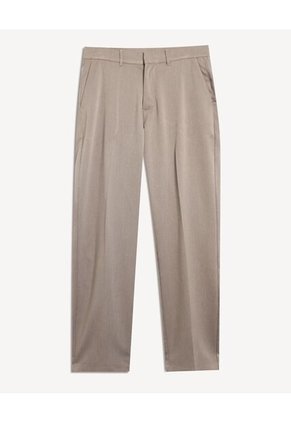 Pantalón Straight Sastrero  Para Hombre Taupe Seven Seven