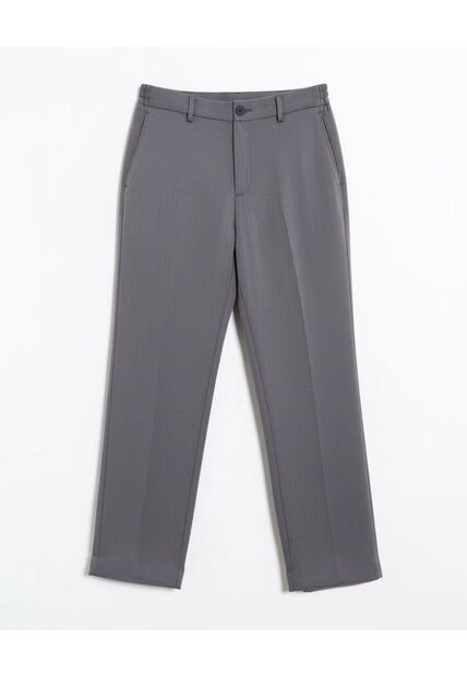 Pantalón Trouser Straigth  Para Hombre Gris Seven Seven