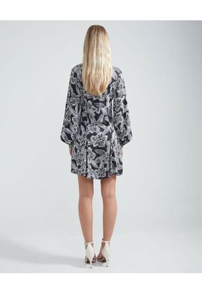 Vestido Para Mujer Manga Larga Color Negro Marca Seven Seven #28171230