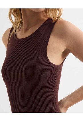 Vestido Para Mujer M/Sisa Corto Color Café Marca Seven Seven #28171400