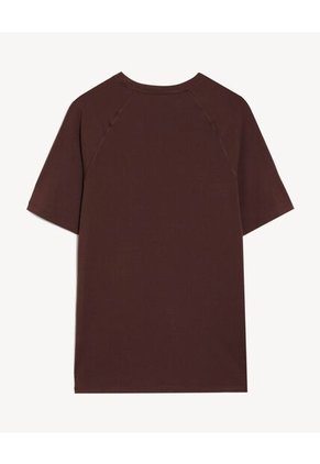 Camiseta Para Hombre Manga Corta Cuello Redondo Color Café Marca Seven Seven #45092796