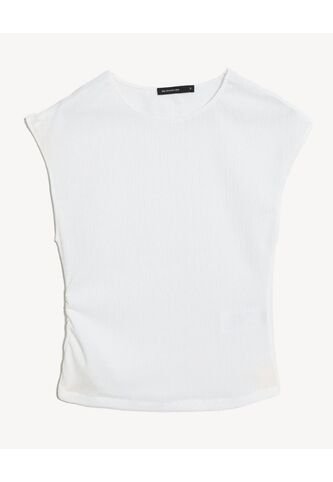 Camiseta  Para Mujer Manga Corta Cuello Redondo Color Blanco Marca Seven Seven #28099048 Seven Seven