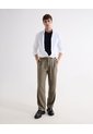 Pantalón Straight Texturizado  Para Hombre Verde Seven Seven de Seven Seven