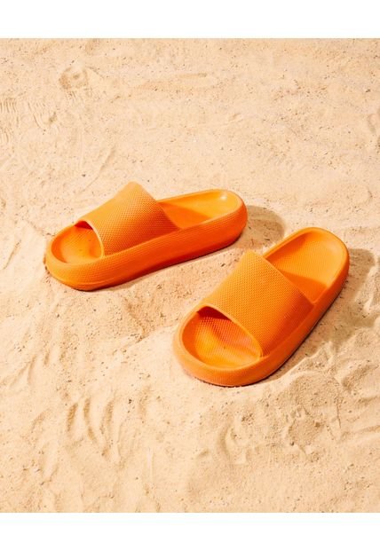 Sandalias Para Mujer  Color Naranja Marca Seven Seven #28690078