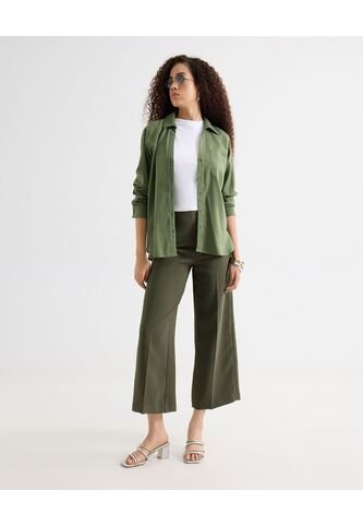 Pantalón Para Mujer Moda Color Verde Marca Seven Seven #28071938 Seven Seven