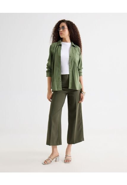 Pantalón Para Mujer Moda Color Verde Marca Seven Seven #28071938