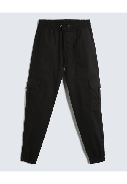 Pantalón Para Hombre Jogger Color Negro Marca Seven Seven #45071100