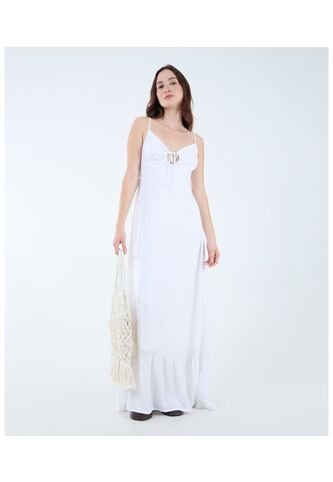 Vestido Para Mujer Manga Sisa Color Blanco Marca Seven Seven #28171291 Seven Seven