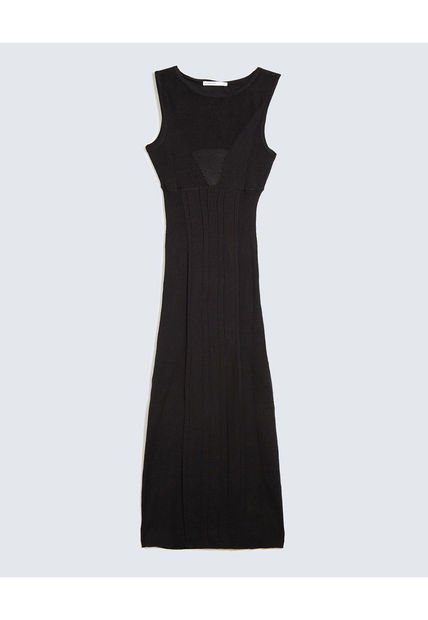 Vestido Para Mujer M/Sisa Largo Color Negro Marca Seven Seven #28171379