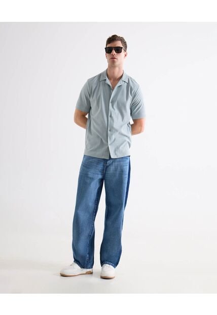 Jean  Para Hombre Loose Color Azul Marca Seven Seven #45160639