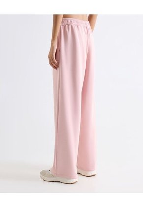 Pantalón Sudadera Encauchada  Para Mujer Rosado Seven Seven