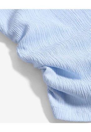 Camiseta  Para Mujer Manga Corta Cuello Redondo Color Celeste Marca Seven Seven #28099048