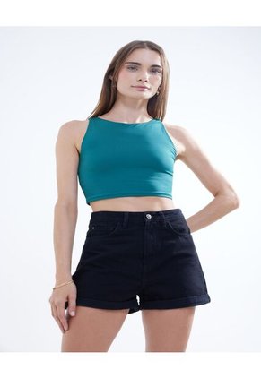 Short Para Mujer  Color Negro Marca Seven Seven #28190969