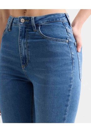 Jean Para Mujer Skinny Color Azul Medio Marca Seven Seven #28160836