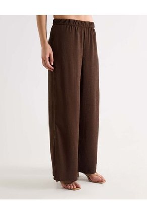 Pantalón  Para Mujer Moda Color Café Marca Seven Seven #28072016