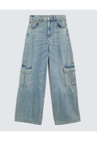 Jean Para Mujer Wide-Leg Color Azul Marca Seven Seven #28160939 Seven Seven