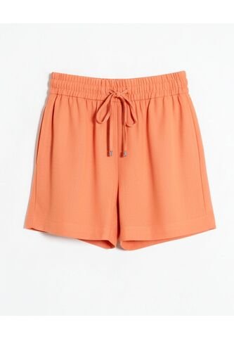 Short Fluido Con Pretina  Para Mujer Naranja Seven Seven Seven Seven