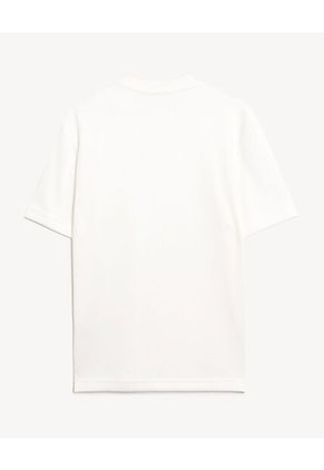 Camiseta  Para Hombre Manga Corta Cuello Redondo Color Blanco Marca Seven Seven #45097680