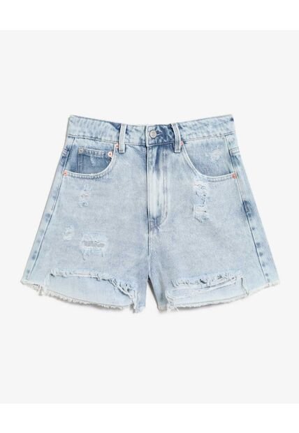 Short  Para Mujer Multiusos Plano Color Azul Marca Seven Seven #28191138